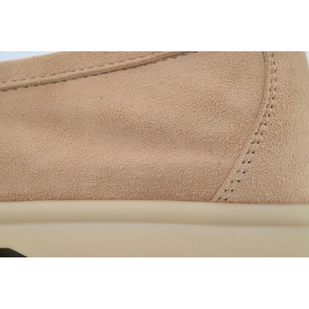 Loro Piana Bean Shoes In Apricot Color FAL5899