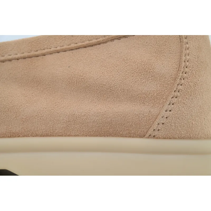 Loro Piana Bean Shoes In Apricot Color FAL5899