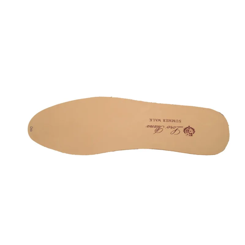 Loro Piana Bean Shoes In Apricot Color FAL5899