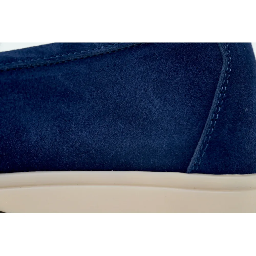 Loro Piana Bean Shoes In Blue