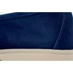Loro Piana Bean Shoes In Blue