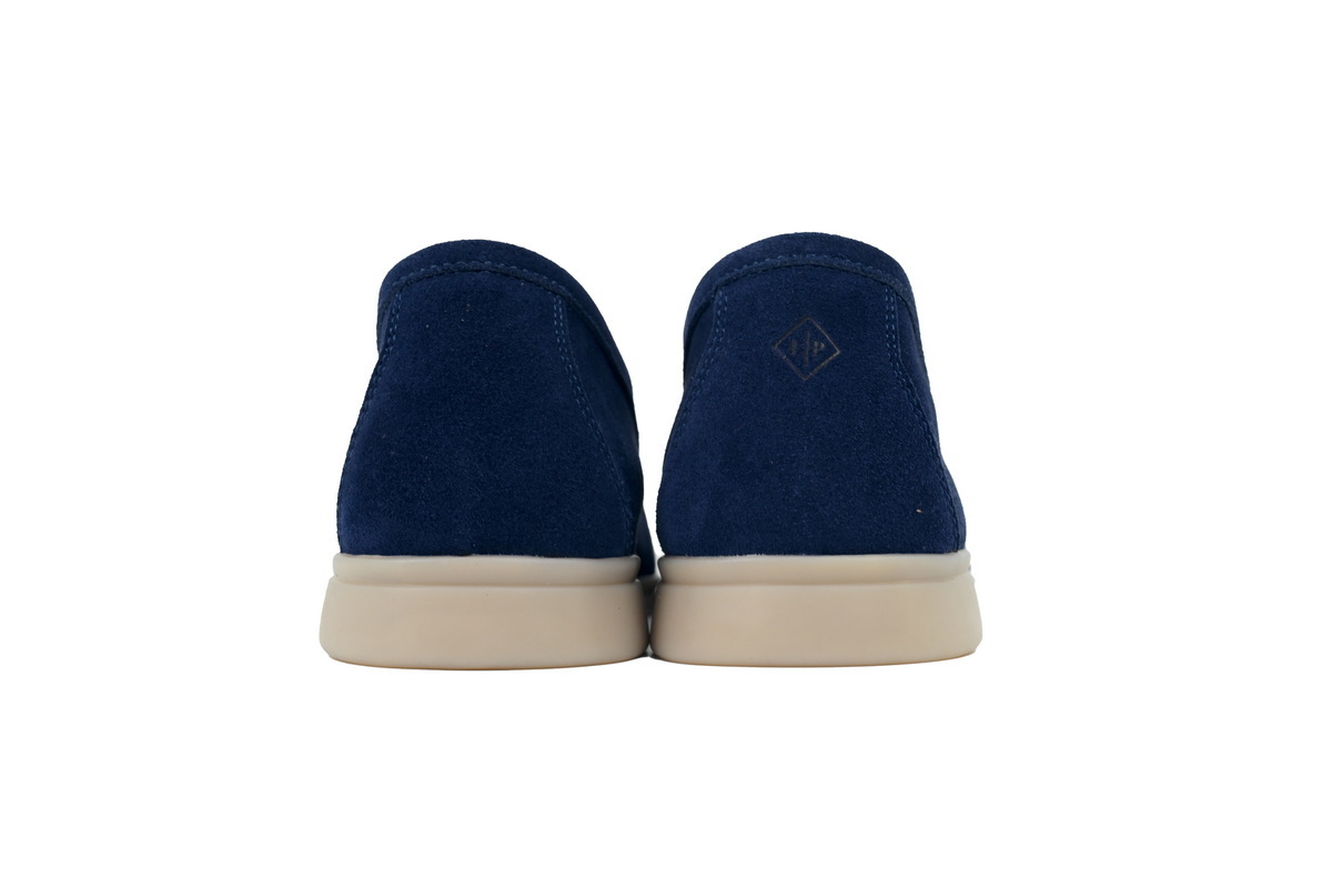 Loro Piana Bean Shoes In Blue