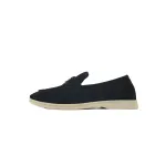 Loro Piana Bean Shoes With black buttons 