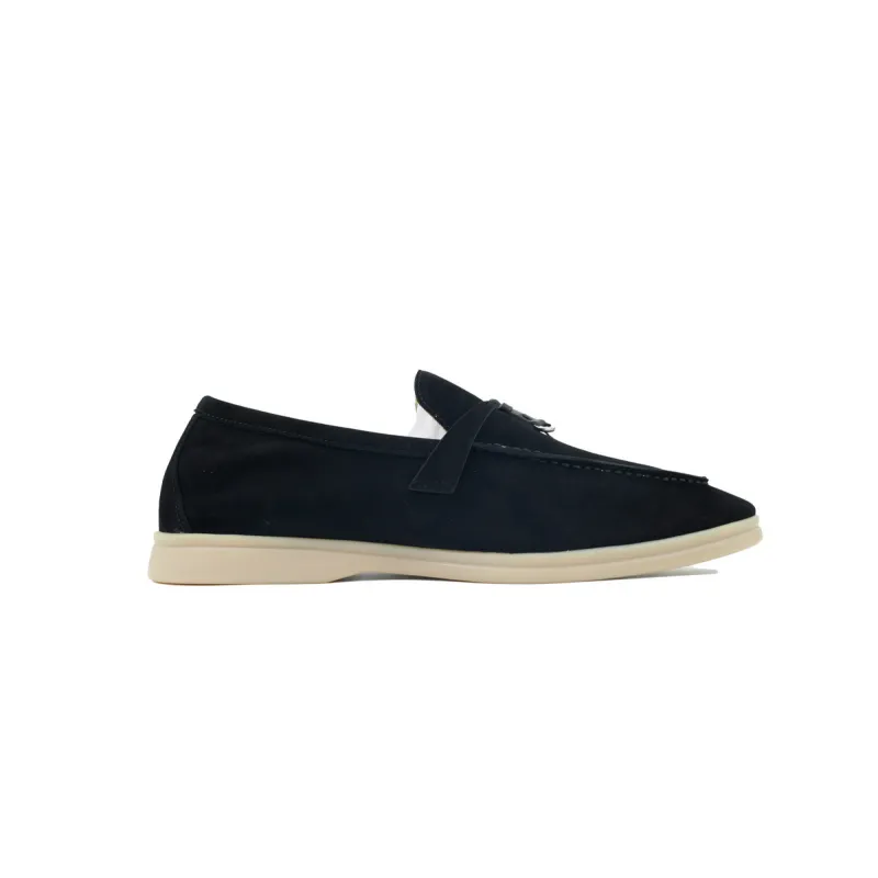 Loro Piana Bean Shoes With black buttons 