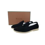 Loro Piana Bean Shoes With black buttons 