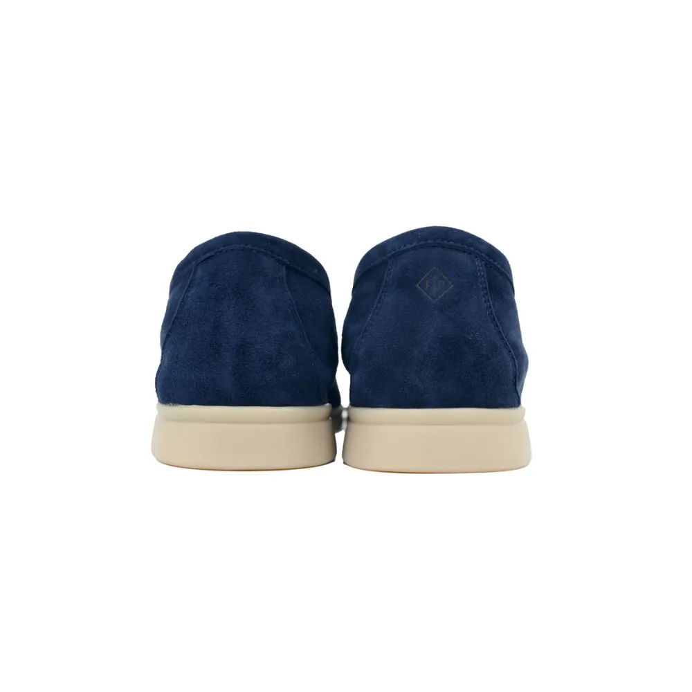 Loro Piana Bean Shoes With Hidden Blue Buckle FAL5899