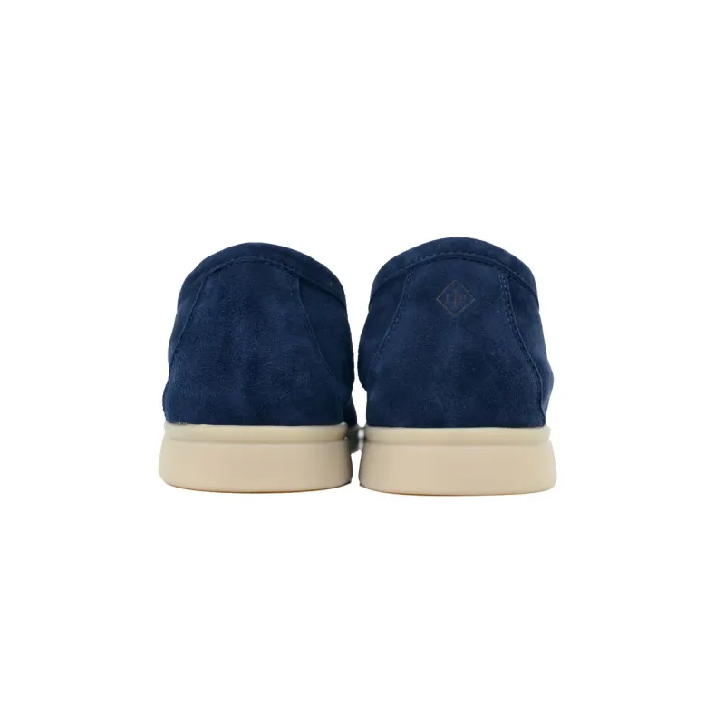 Loro Piana Bean Shoes With Hidden Blue Buckle FAL5899