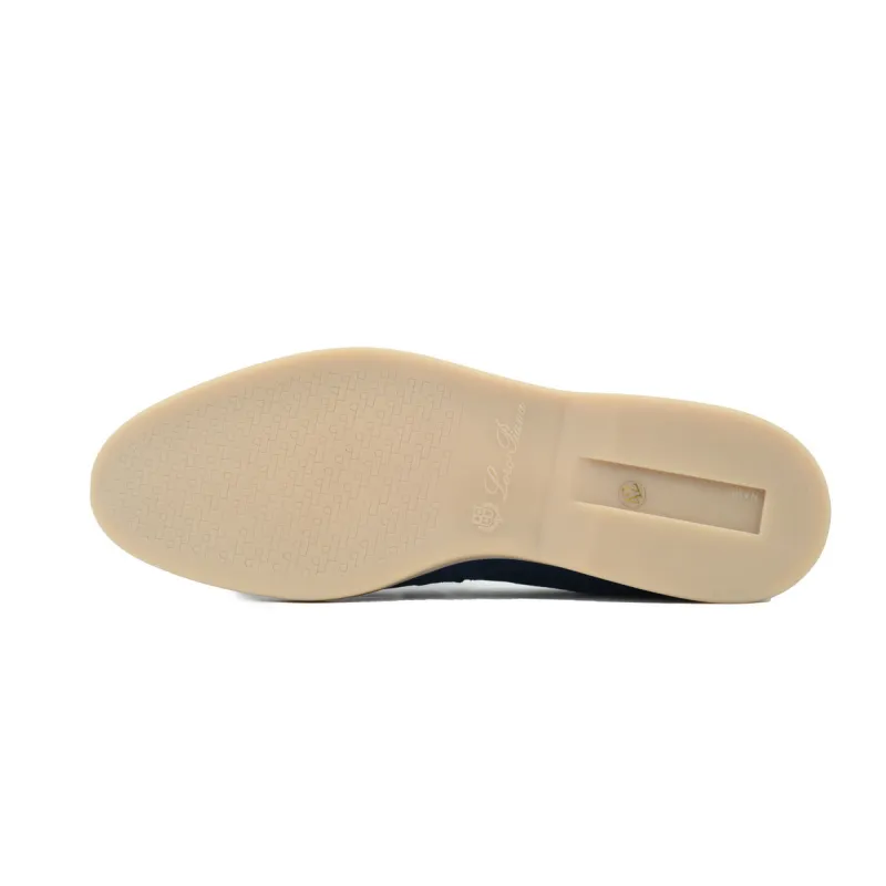 Loro Piana Bean Shoes With Hidden Blue Buckle FAL5899