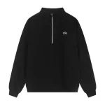 Alo Yoga Accolade 1/4 Zip Pullover Black