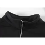 Alo Yoga Accolade 1/4 Zip Pullover Black Grey