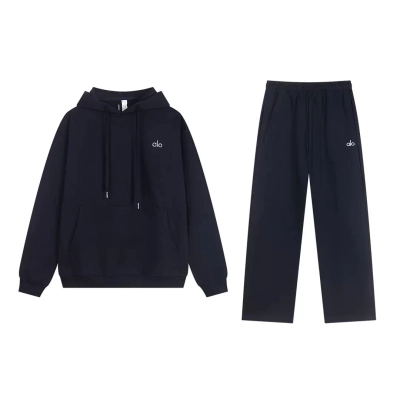 Alo Yoga Accolade Full Zip Blue Tracksuit 01