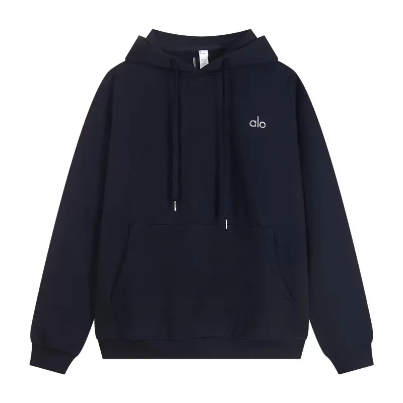Alo Yoga Accolade Full Zip Hoodie Blue