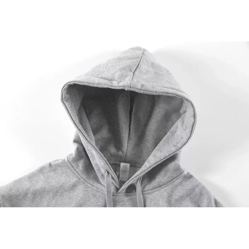 Alo Yoga Accolade Full Zip Hoodie Grey