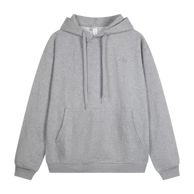 Alo Yoga Accolade Full Zip Hoodie Grey 01