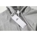Alo Yoga Accolade Full Zip Hoodie Grey