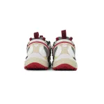 Off White Be Right Back Sneakers Khaki Red OMIA295C99 FAB000 0032