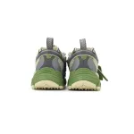 Off White Be Right Back Sneakers Military Green Grey OMIA295F24 FAB001 0038