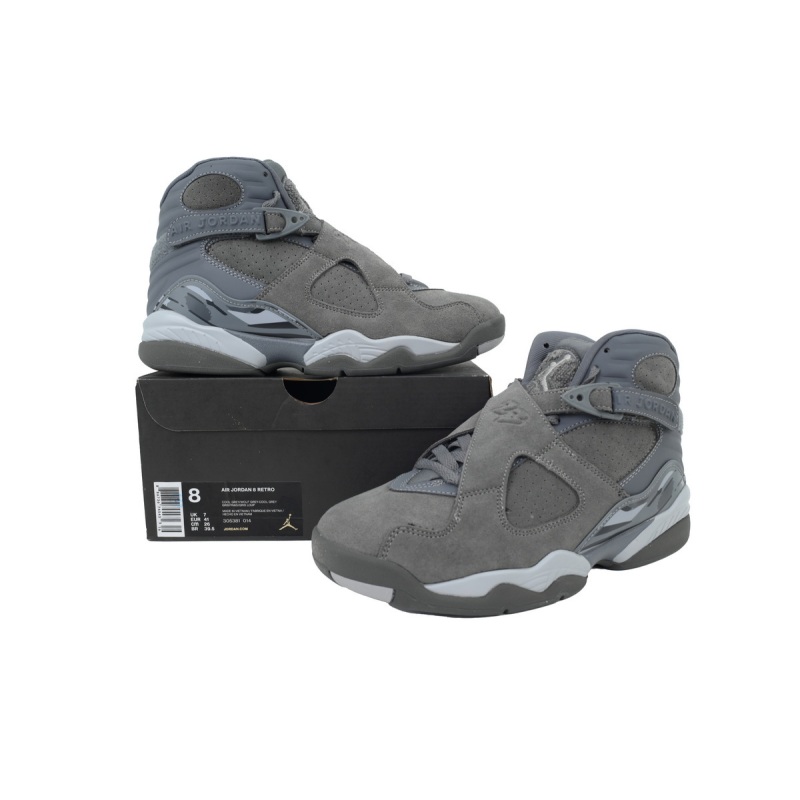 PK God Batch Air Jordan 8 Retro 'Cool Grey' 305381-014