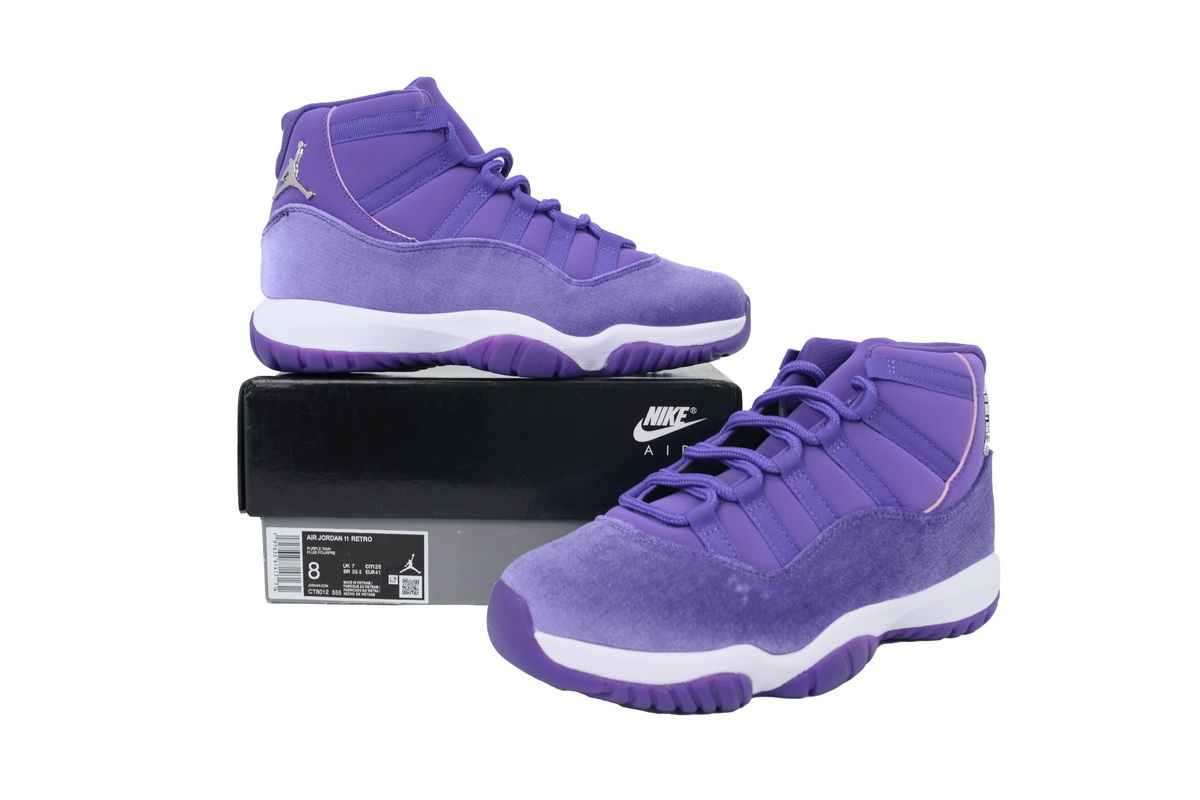 PK God Batch Nike Air Jordan 11 Retro PURPLE RAIN CT8012-555