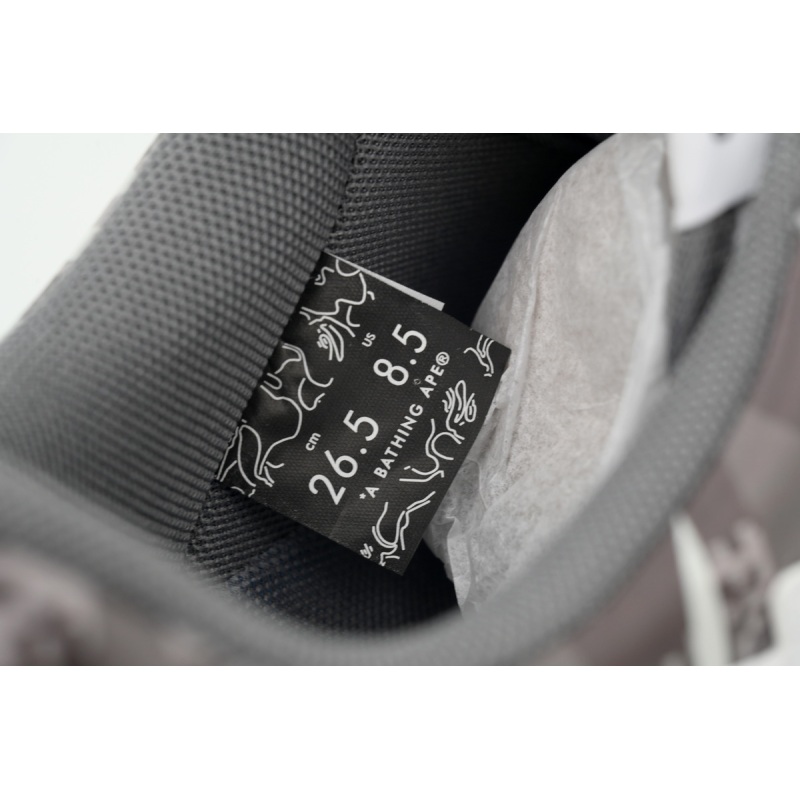 A Bathing Ape Bape Sta Low Dark Gray Camouflage OZX-SHM931- 911P