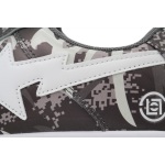 A Bathing Ape Bape Sta Low Dark Gray Camouflage OZX-SHM931- 911P