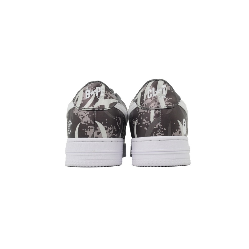 A Bathing Ape Bape Sta Low Dark Gray Camouflage OZX-SHM931- 911P