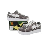 A Bathing Ape Bape Sta Low Dark Gray Camouflage OZX-SHM931- 911P