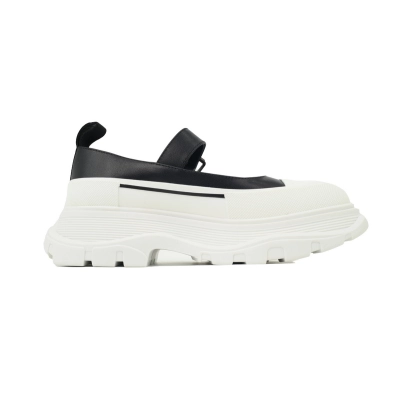 Alexander McQueen Women's Tread Slick Mary Jane In Black 02
