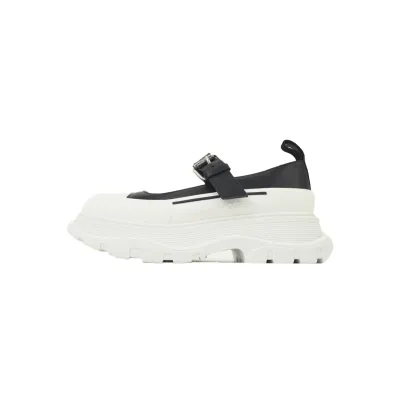 Alexander McQueen Women's Tread Slick Mary Jane In Black 01