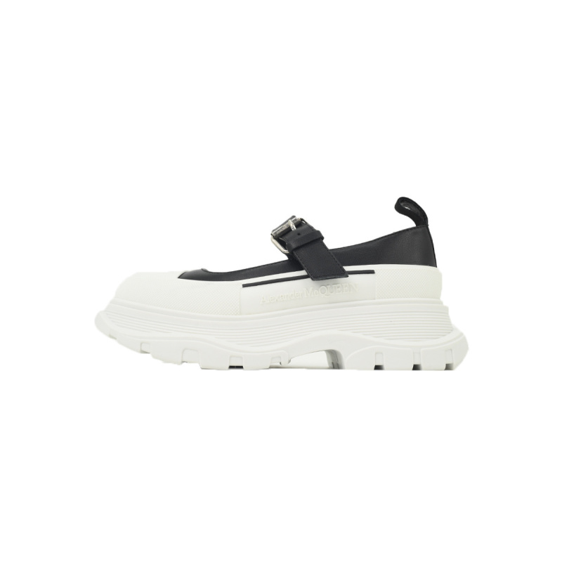 Alexander McQueen Women's Tread Slick Mary Jane In Black