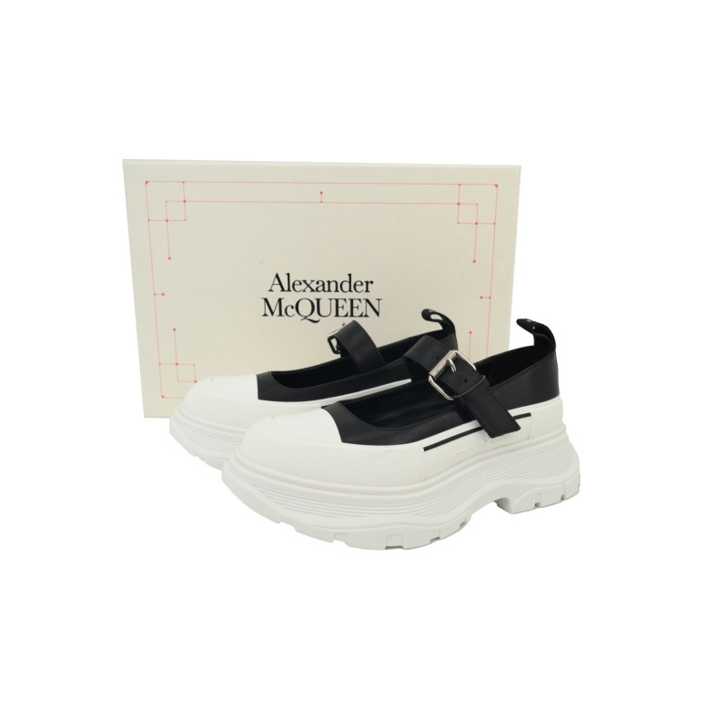 Alexander McQueen Women's Tread Slick Mary Jane In Black