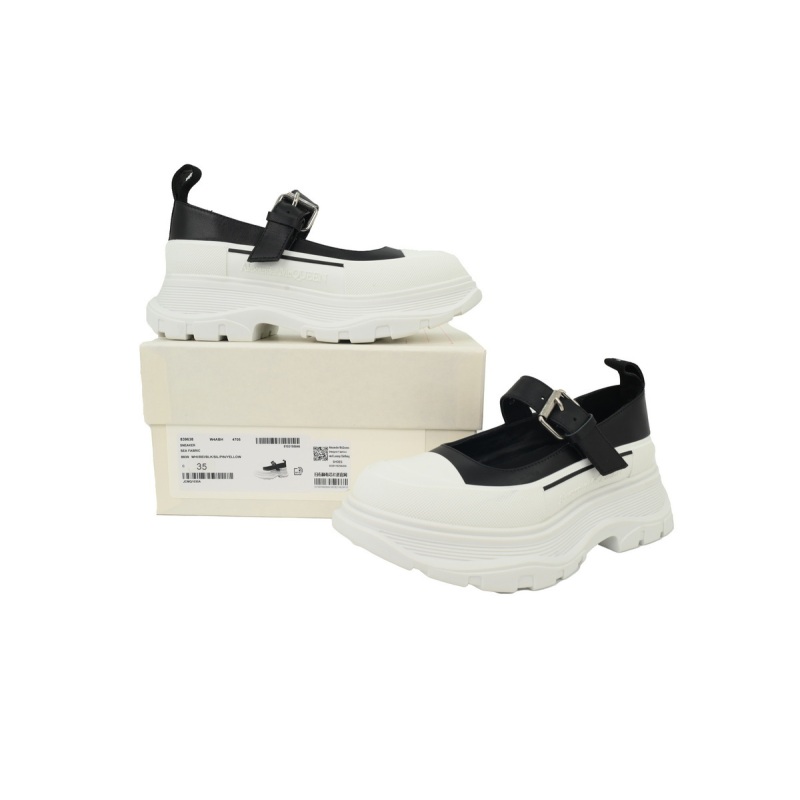Alexander McQueen Women's Tread Slick Mary Jane In Black