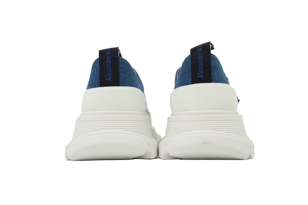 Alexander McQueen Women's Tread Slick Mary Jane In Tibetan Blue