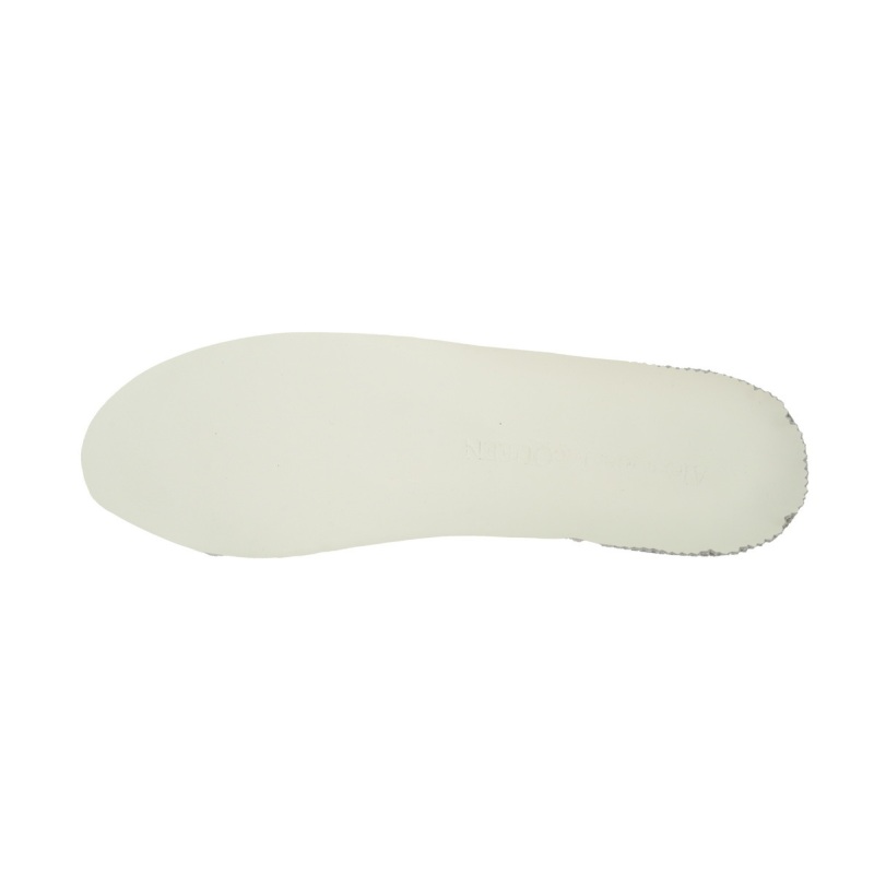 Alexander McQueen Women's Tread Slick Mary Jane In White