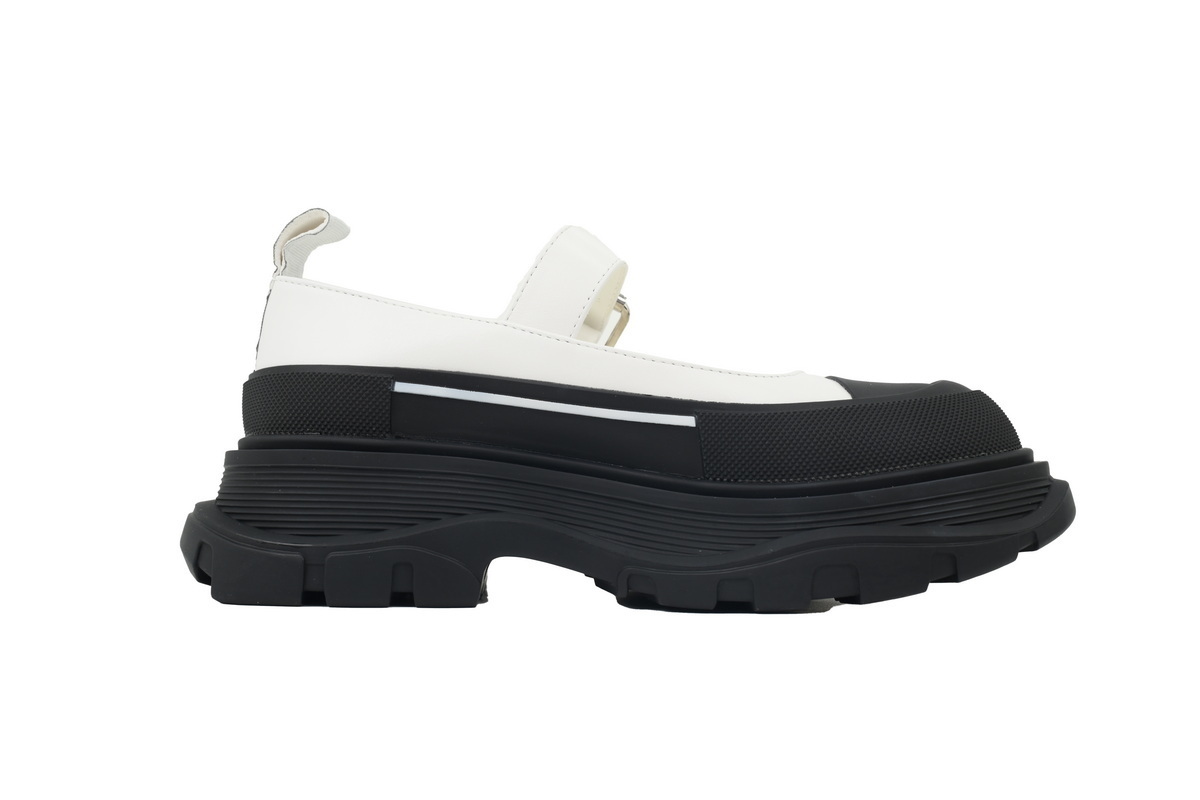 Alexander McQueen Women's Tread Slick Mary Jane In White