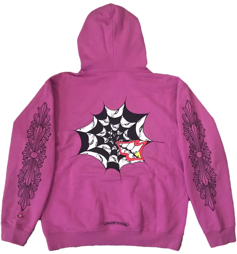 Chrome Hearts Matty Boy Spider Web Hoodie