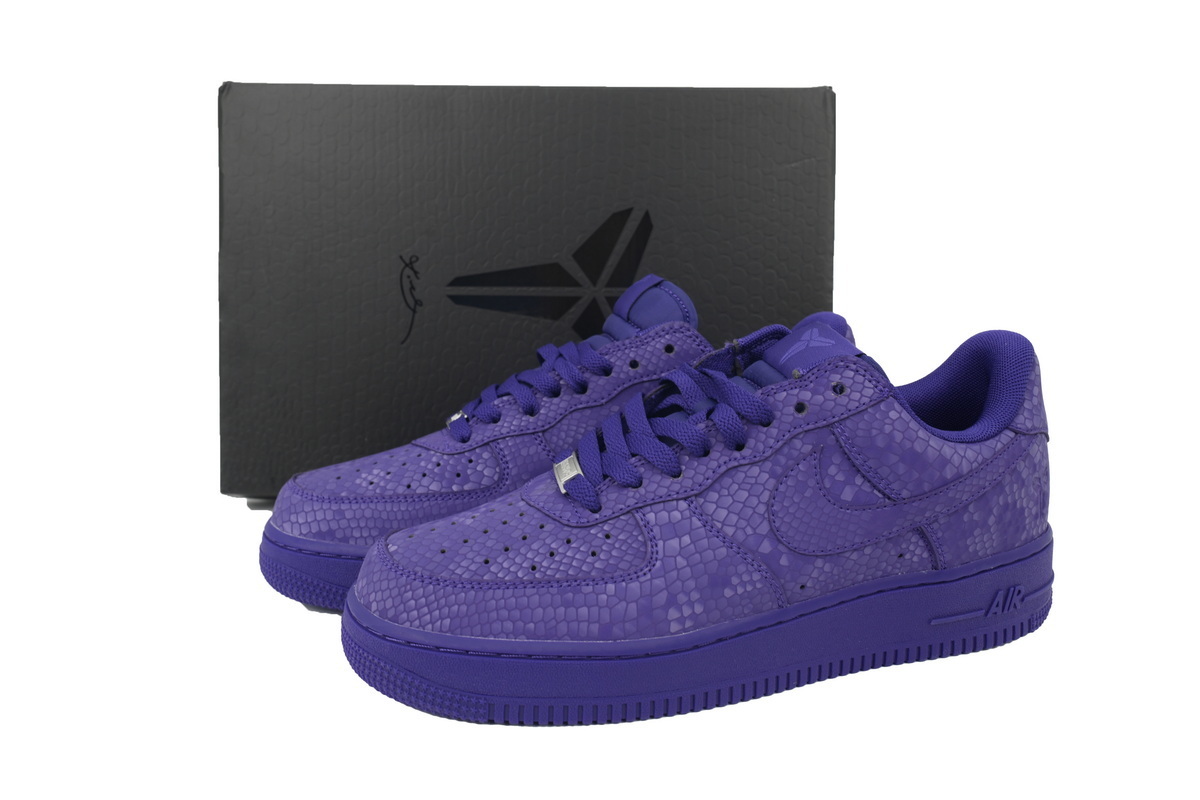 LJR Batch Kobe Bryant x Air Force 1 Low 'Court Purple' IB0018-500