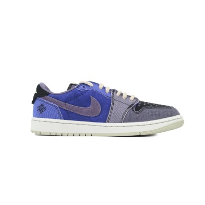 PK God Batch Zion Williamson x Air Jordan 1 Retro Low OG 'Voodoo Alternate' IH2309-500 02