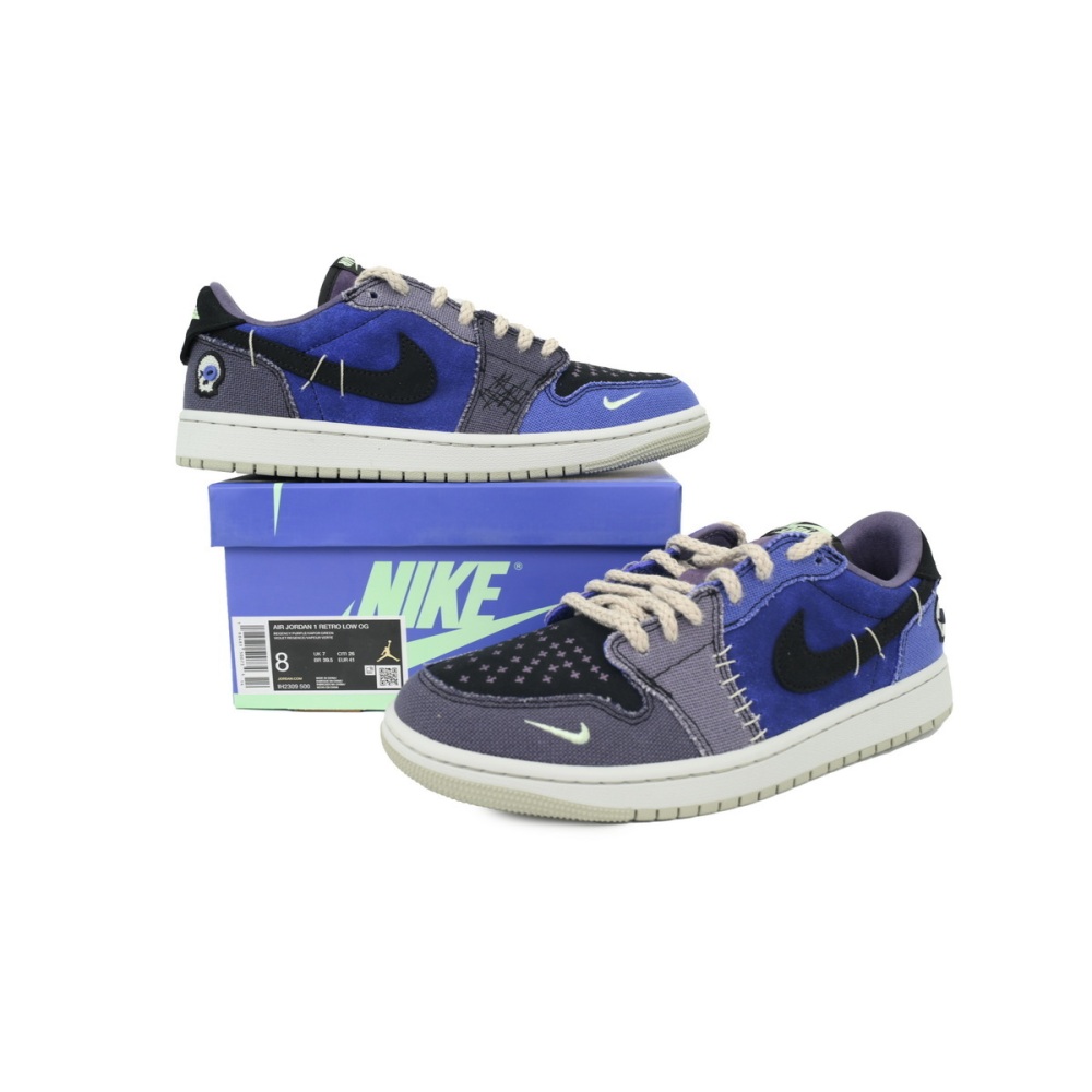 PK God Batch Zion Williamson x Air Jordan 1 Retro Low OG 'Voodoo Alternate' IH2309-500