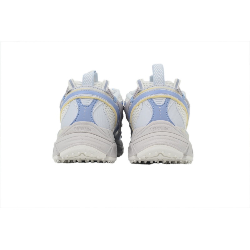 Off White Be Right Back Sneakers Light Blue Grey OMIA295F24 FAB00 10039