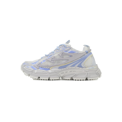 Off White Be Right Back Sneakers Light Blue Grey OMIA295F24 FAB00 10039 01