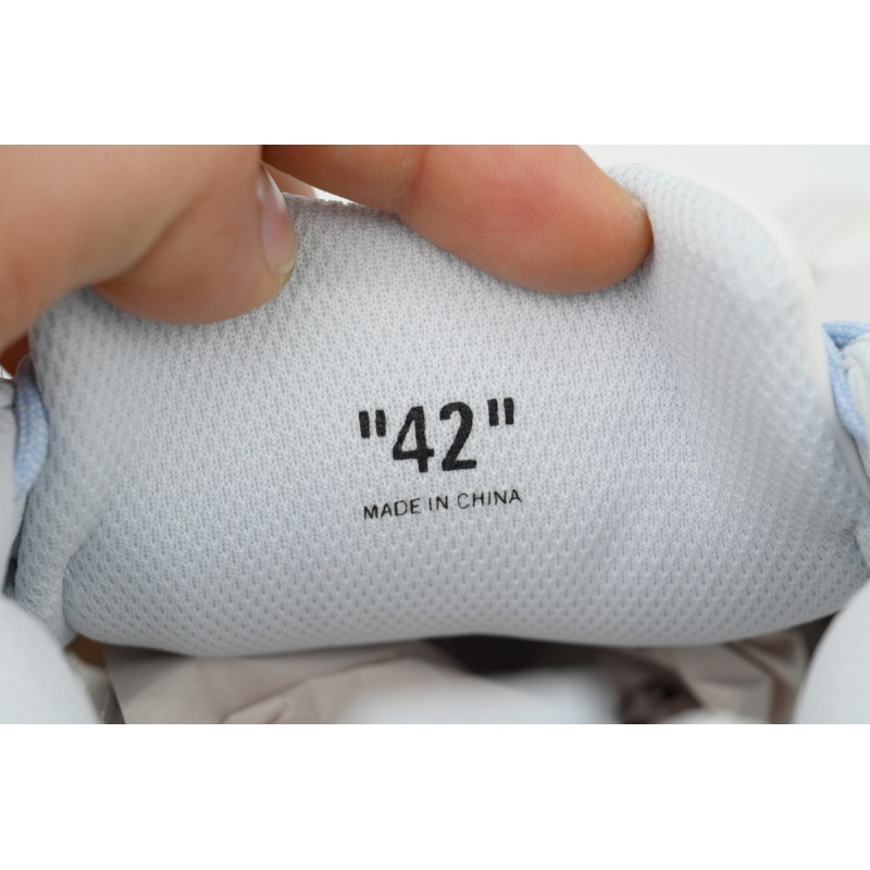 Off White Be Right Back Sneakers Light Blue Grey OMIA295F24 FAB00 10039