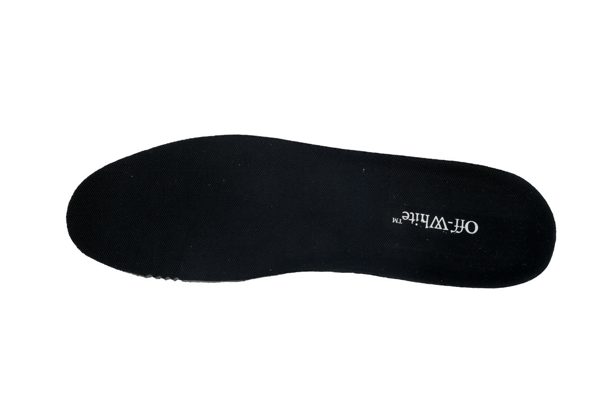 PK God Batch OFF-WHITE Out Of Office OOO Low Slim 'White Black Speckled' OMIA243F 23LEA001 0110