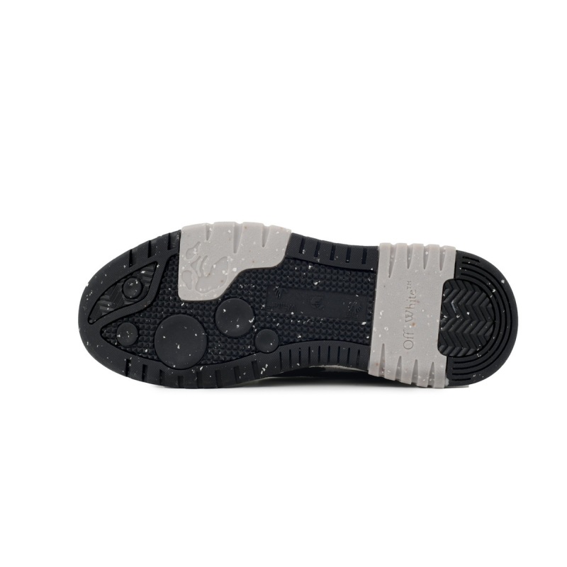 PK God Batch OFF-WHITE Out Of Office OOO Low Slim 'White Black Speckled' OMIA243F 23LEA001 0110