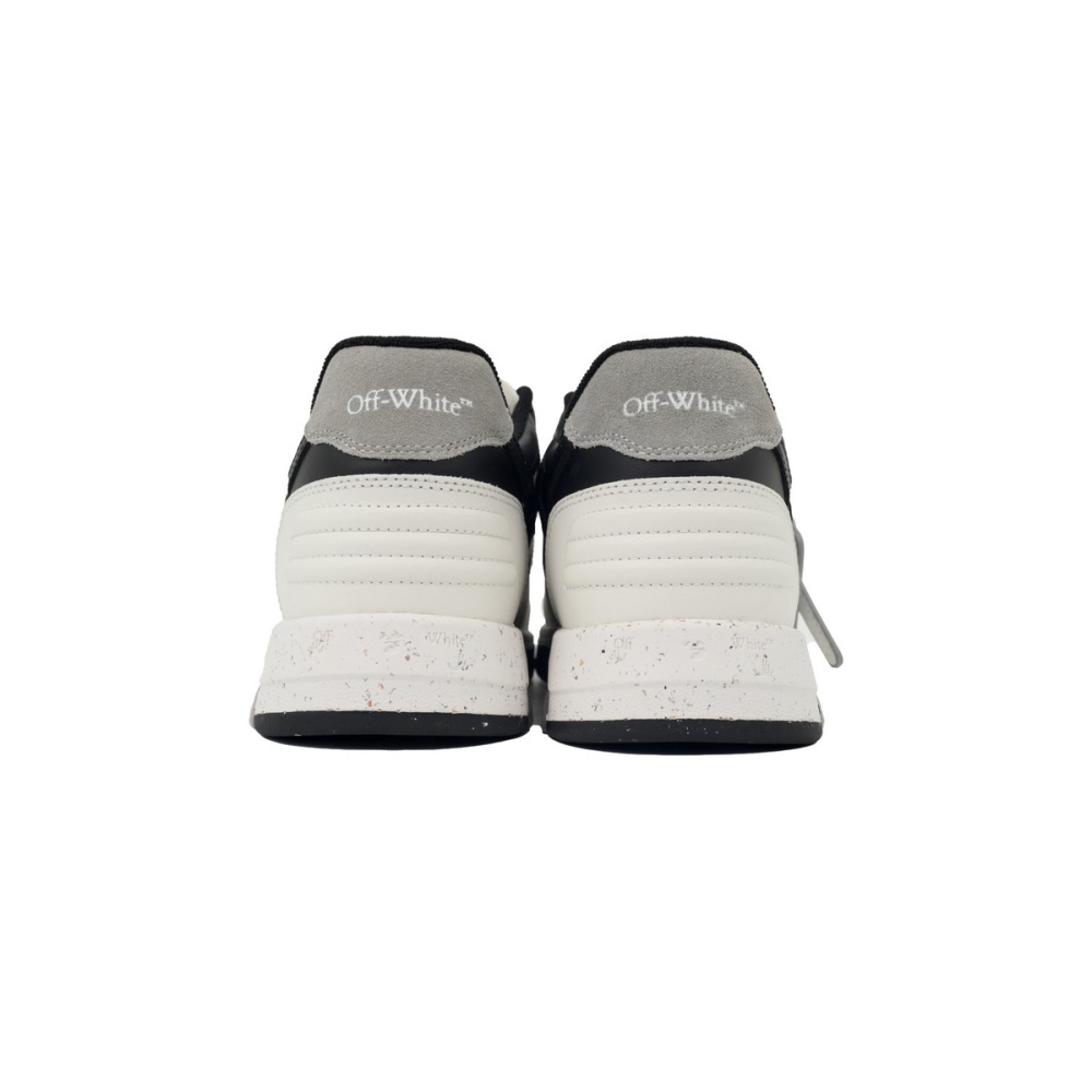 PK God Batch OFF-WHITE Out Of Office OOO Low Slim 'White Black Speckled' OMIA243F 23LEA001 0110