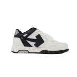 PK God Batch OFF-WHITE Out Of Office OOO Low Slim 'White Black Speckled' OMIA243F 23LEA001 0110