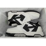 PK God Batch OFF-WHITE Out Of Office OOO Low Slim 'White Black Speckled' OMIA243F 23LEA001 0110