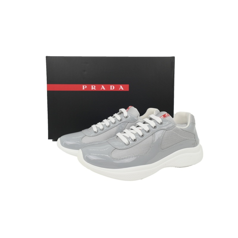 Prada America's Cup Off-White Gray