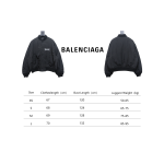Balenciaga 24FW Slogan-Embroidered Flight Jacket