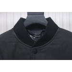 Balenciaga 24FW Slogan-Embroidered Flight Jacket